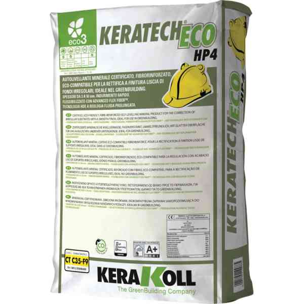Kerakoll Keratech Eco HP4 autolivellante 25 kg 3-50 mm