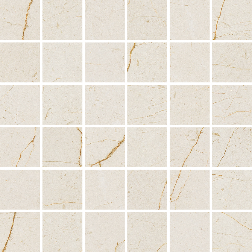 Recer Alpine mosaico 30x30 tessere 4,5x4,5 Natural