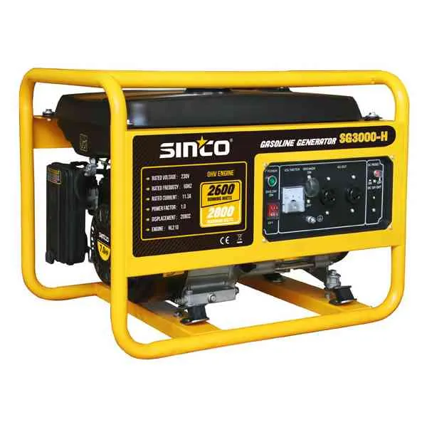 Sinco SG3000-H generatore benzina 3,0 kW AVR