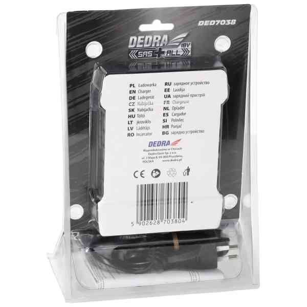 Dedra SAS+ALL DED7038 caricabatterie rapido 20V 60W
