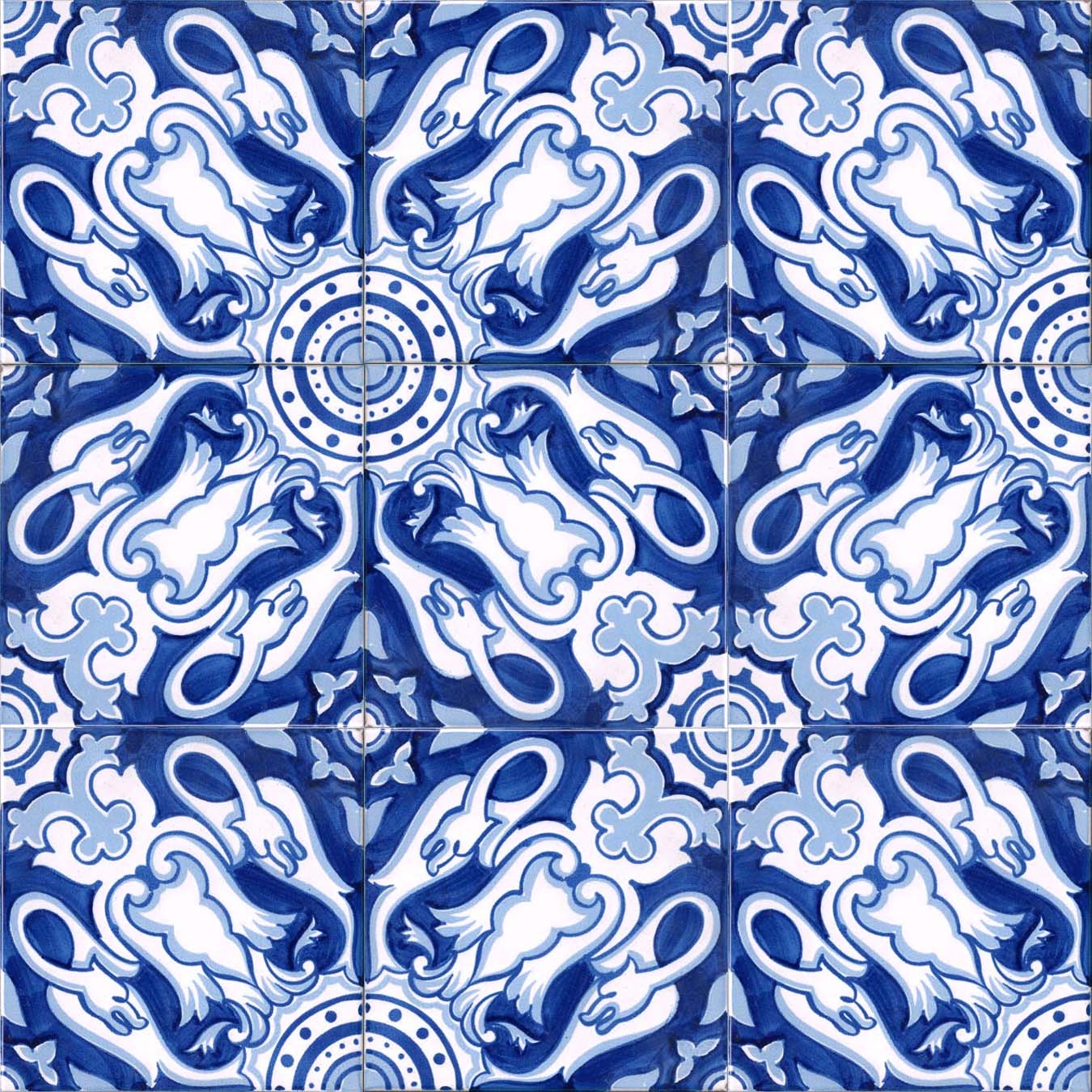 Ceramica Pinto Pennellato VP1681 piastrella maiolica decoro a mano