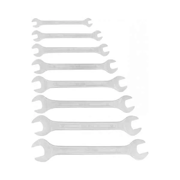 Triuso set chiavi fisse forchette 8 pezzi 6-22 mm