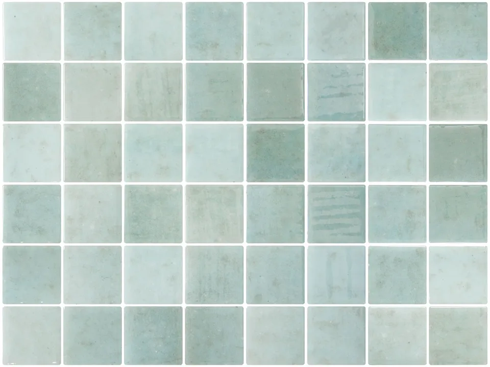 SQ Mosaic Essence Fifty Marine mosaico azzurro lucido 50x50