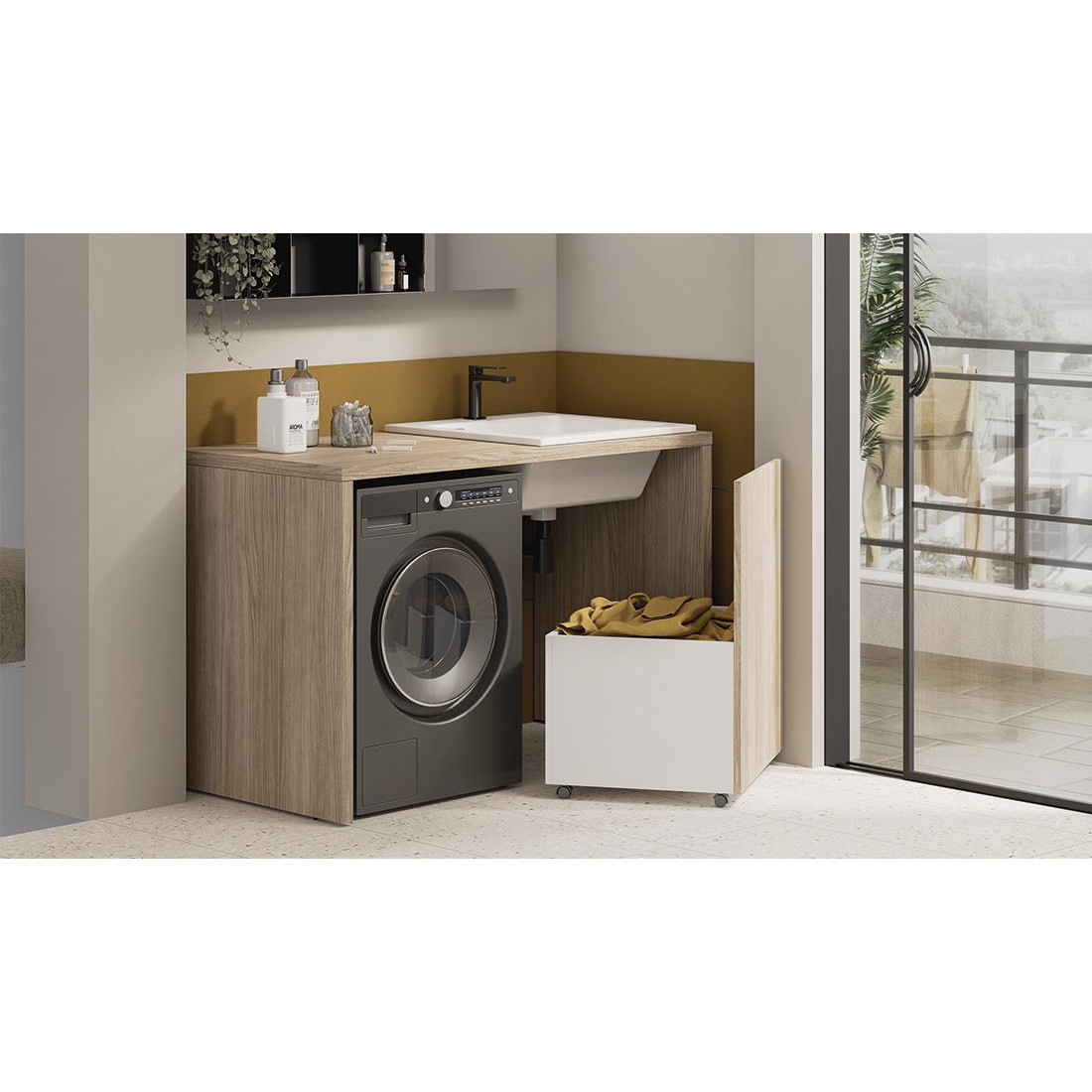 Viva Made Laundry Shelf mensola bagno lavanderia sospesa