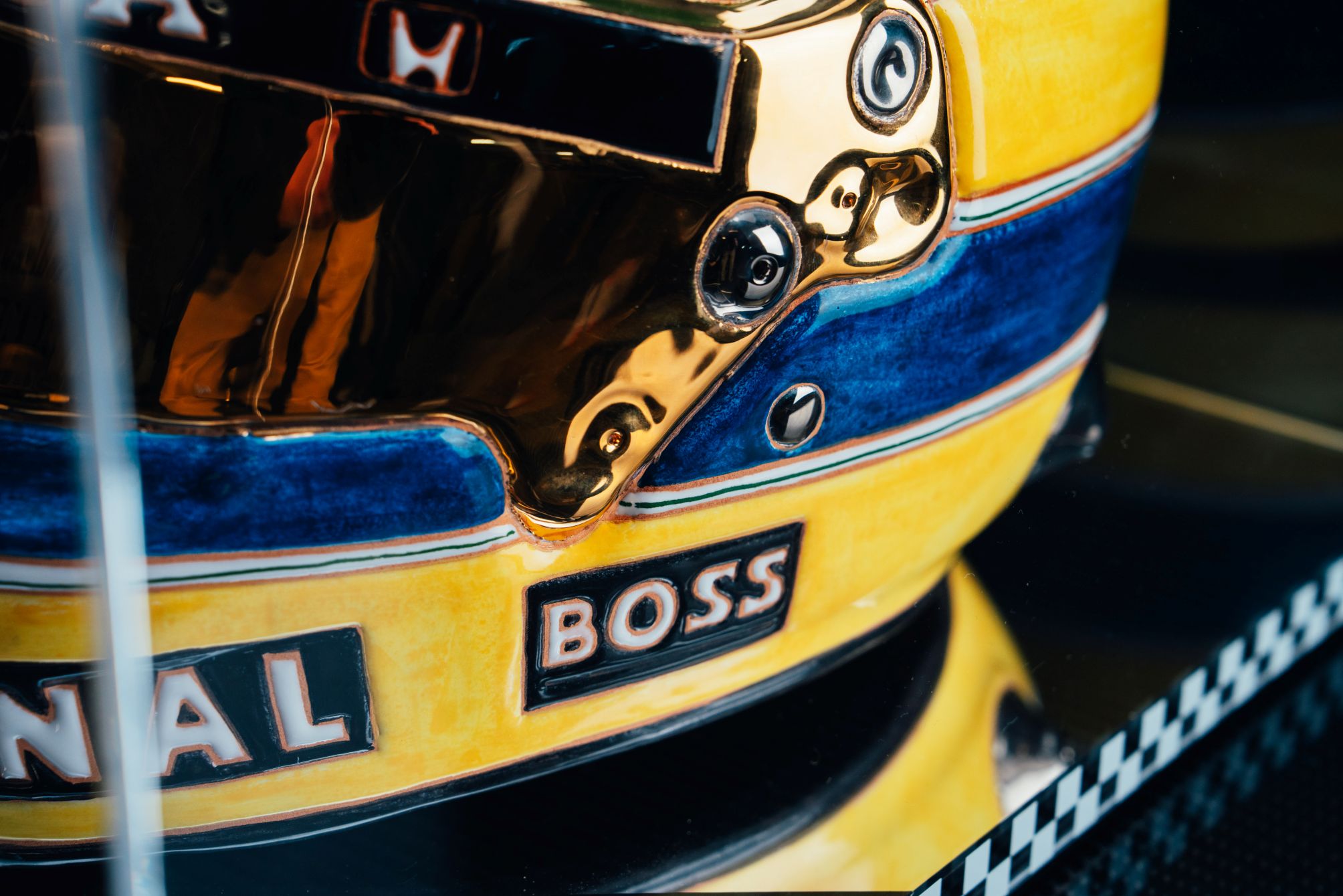 Cerasarda Art Helmets ASN88 casco ceramica decorativo Senna