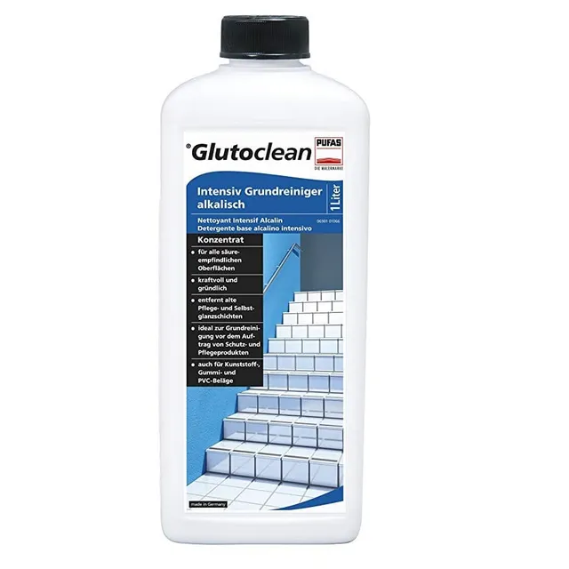 Glutoclean Detergente Intensivo Alcalino 1 L pietra cotto