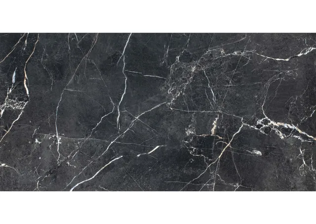 Roca Marble Venato Black Pulido piastrella nera lucida