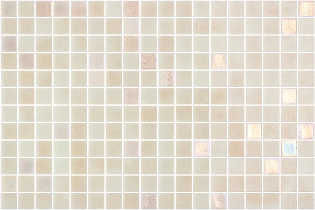 SQ Mosaic Pearl Ember mosaico piscina beige perla lucido