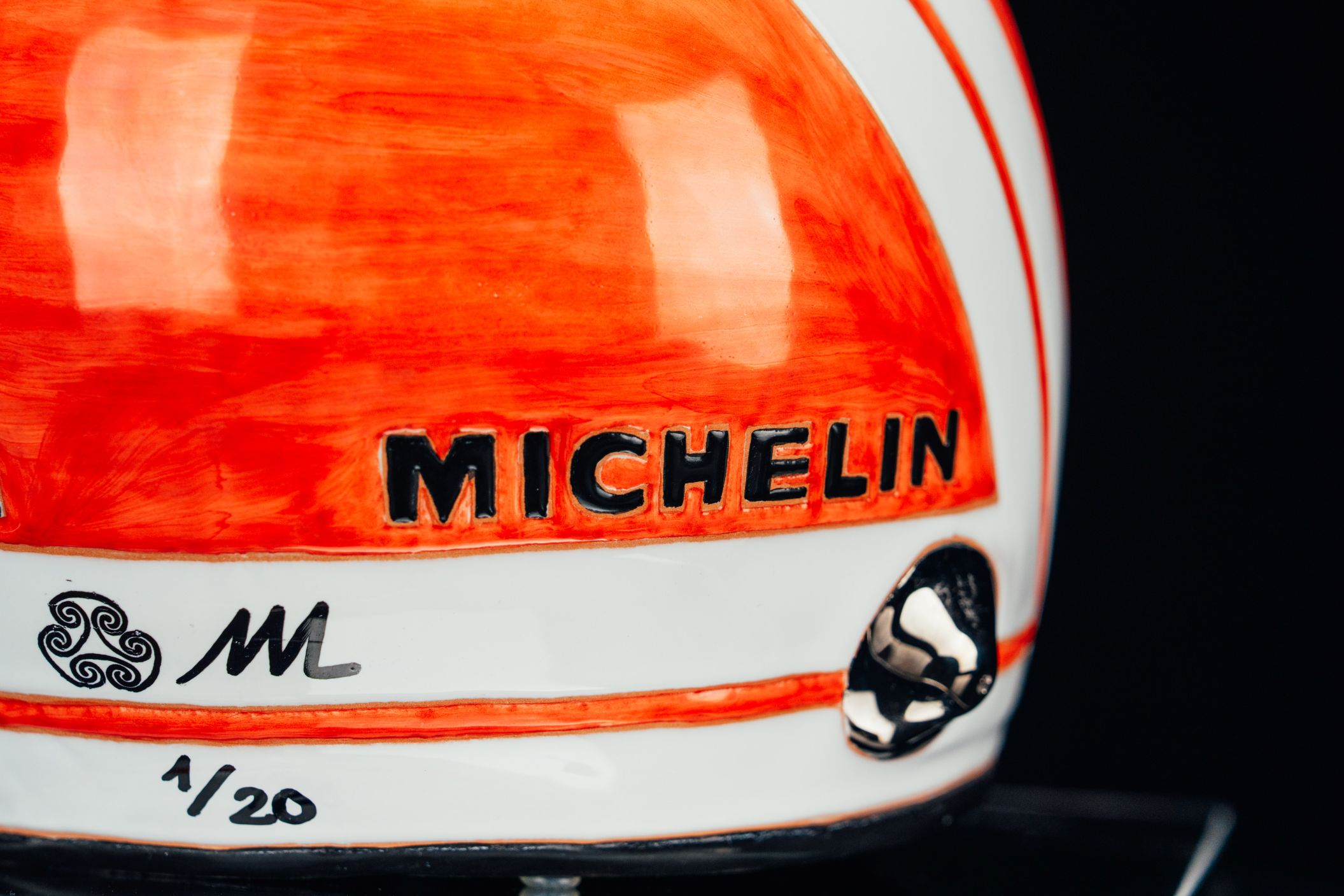 Cerasarda Art Helmets x MM Helm NLD casco ceramica Niki Lauda