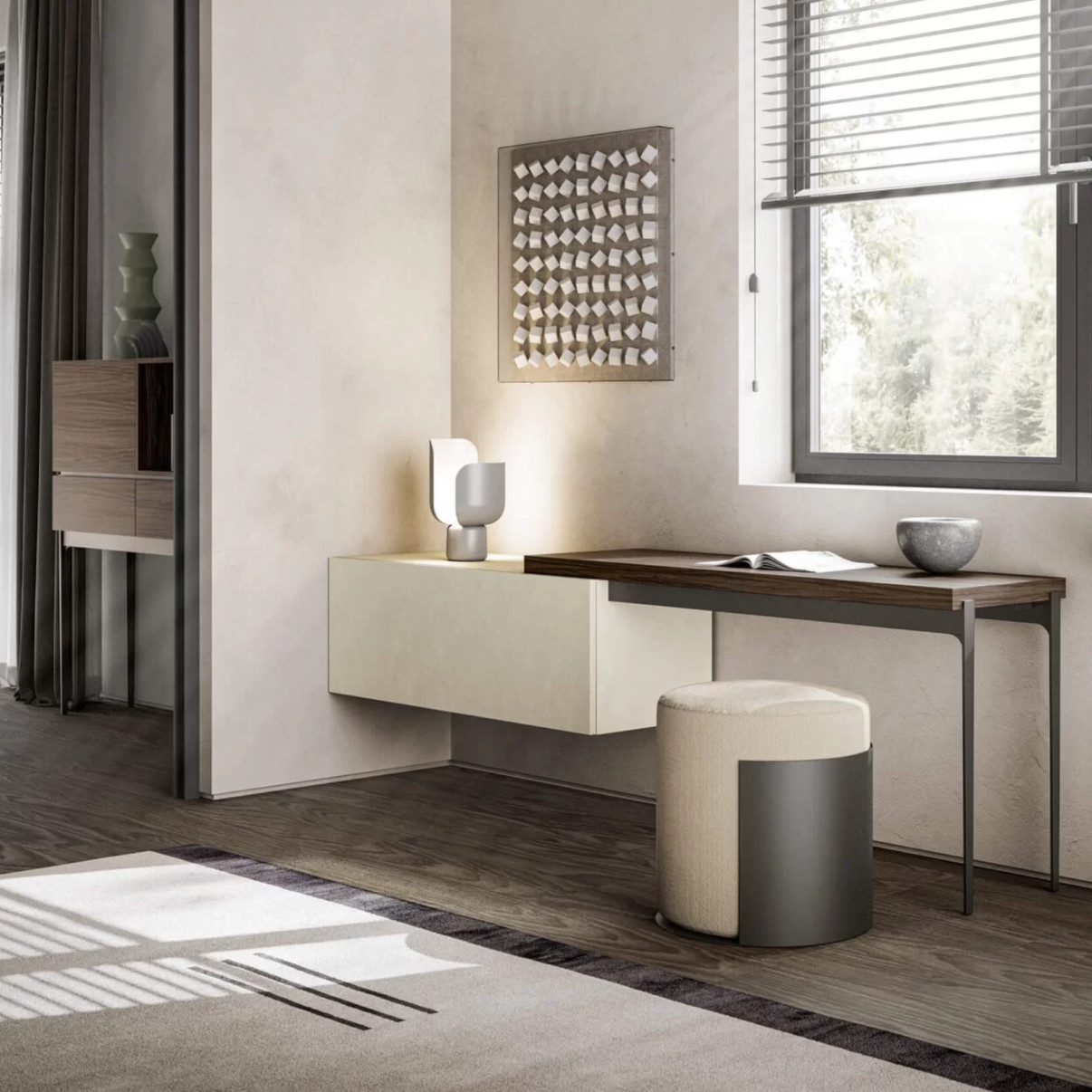 Viva Made Scrittoio con Staffe accessorio bagno sospeso