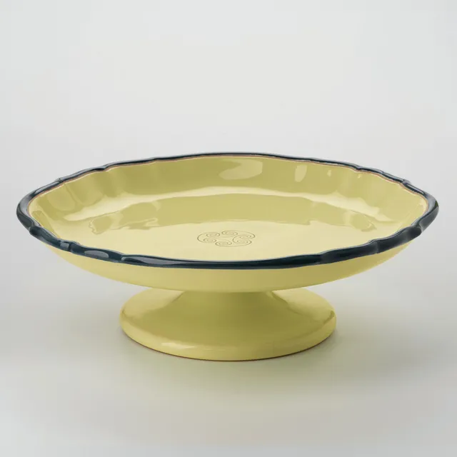 Cerasarda Monogram Vaniglia Imperiale alzata ceramica tavola