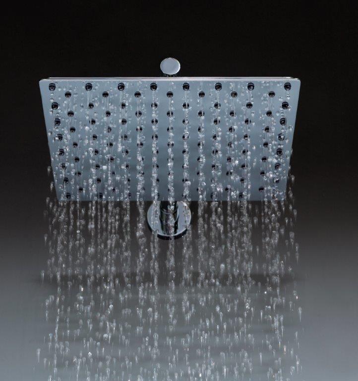 Viva Made Echo soffione doccia quadrato 24x24 diam. 42 mm