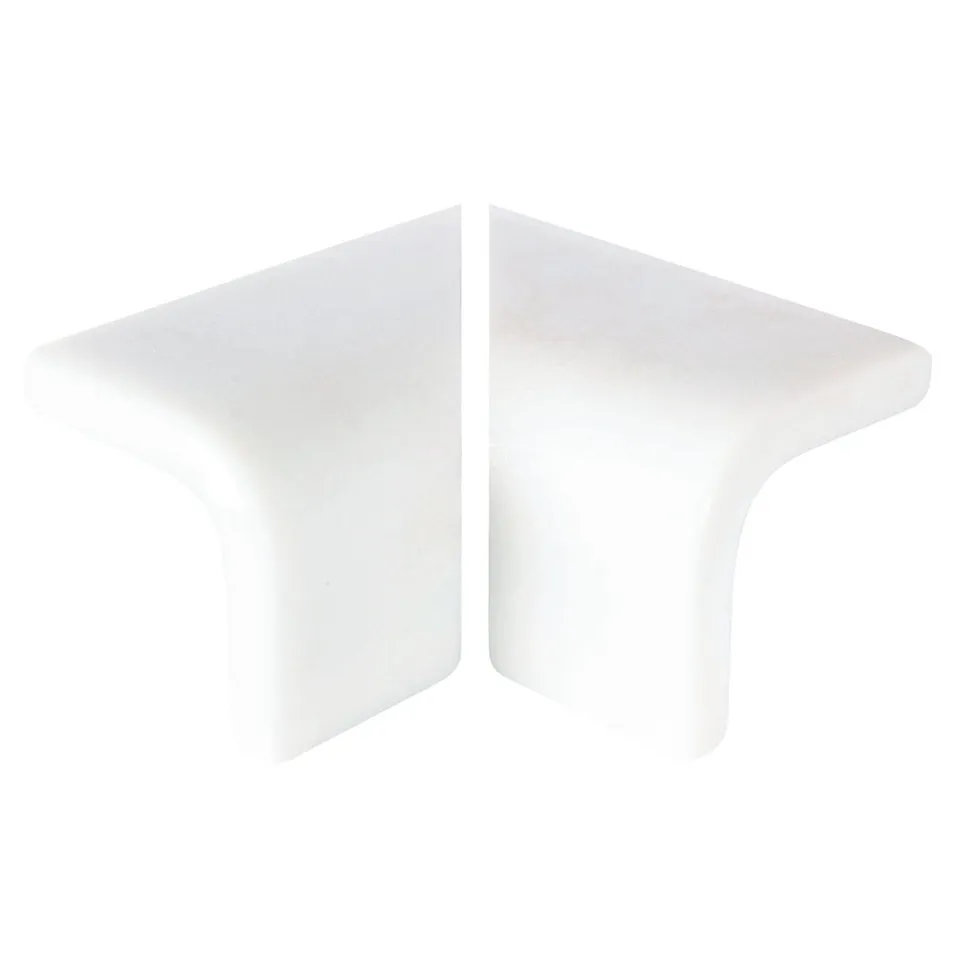 SQ Mosaic Special Finishes AB3 Fluor White-A profilo bianco