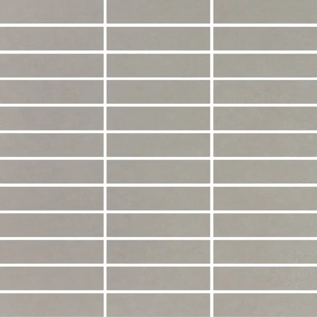 Recer Time Basic 30x30 mosaico grigio tessere 2,2x9,7