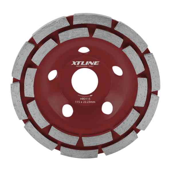 XTline HBD125 Disco Diamantato 125x5x22,2 mm Doppia Corona