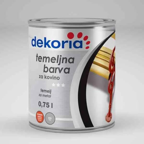 Dekoria Fondo per metallo 0,75 L rosso ossido antiruggine