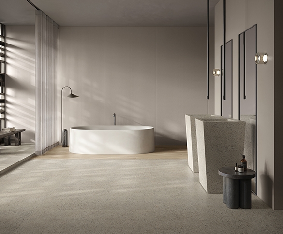 Casalgrande Padana Elements Pebbles gres effetto cemento