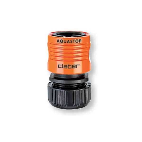 Claber 8602 Raccordo Rapido Aquastop 1/2"