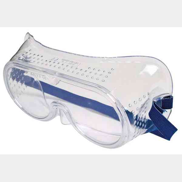 OB103 occhiali protettivi PC con elastico trasparenti