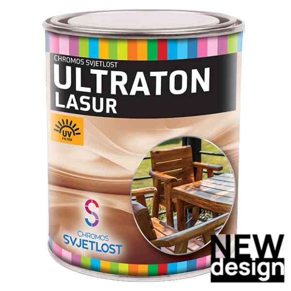 Ultraton impregnante legno noce n.12 0,75 L con UV