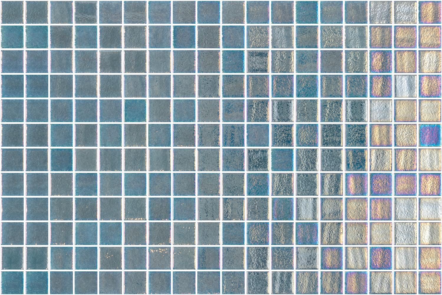 SQ Mosaic Pearl 103 mosaico turchese lucido