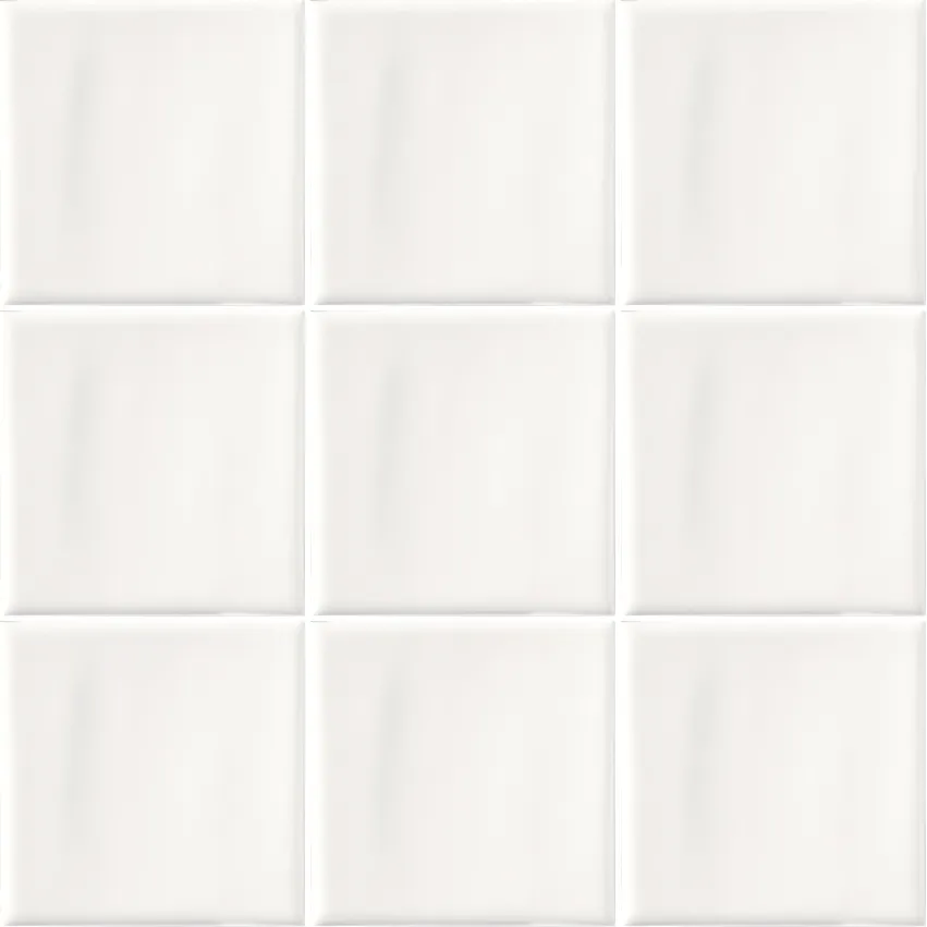 Recer Naprec In White piastrella 10x10 lucida