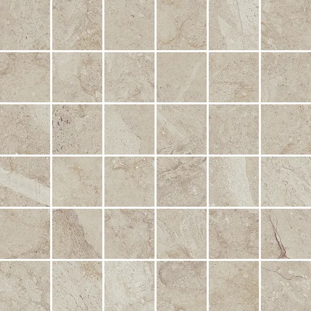 Recer Brezia Warm Grey mosaico 30x30 naturale