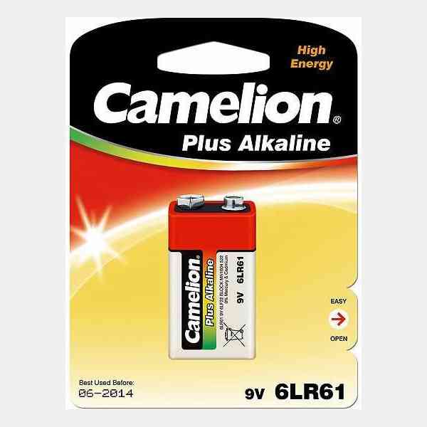 Camelion Plus Alkaline 6LF22 batteria 9V BP1 alcalina