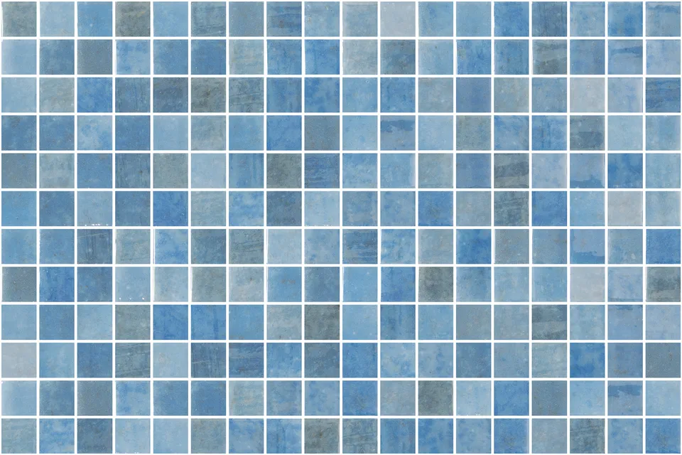 SQ Mosaic Essence Ocean mosaico blu scuro lucido