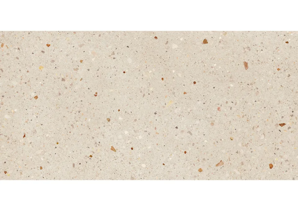 Roca Vita Beige piastrelle gres terrazzo 30x90 rivestimento