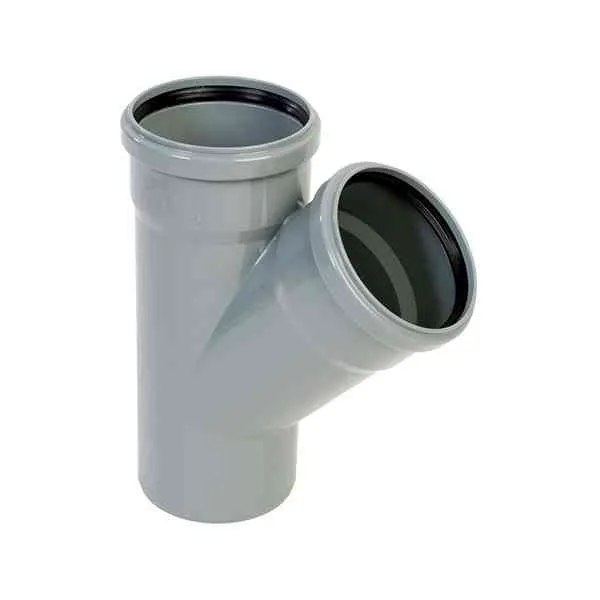 HK PP Braga Odcep 125x125 45° raccordo scarico PP