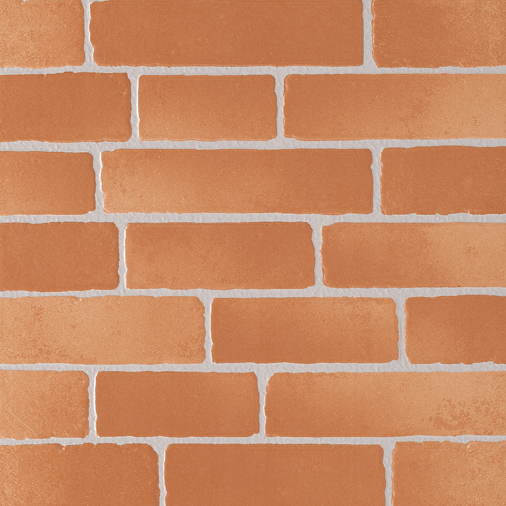 Recer Brick Orange campione piastrella 13x13 Natural