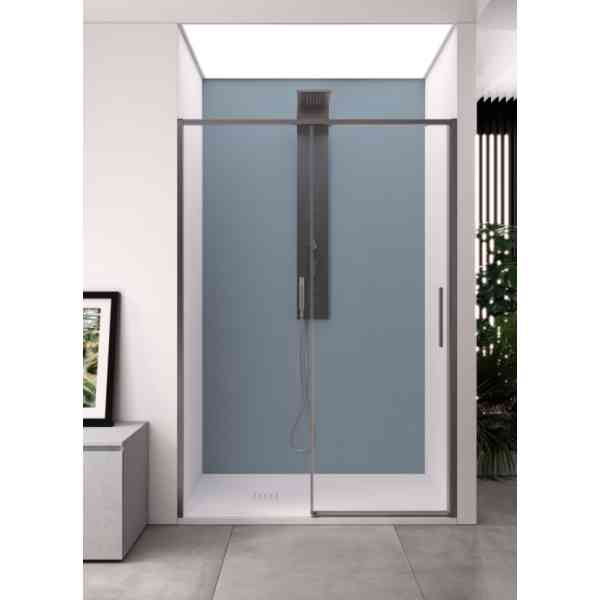 Lacus Torcello LPST 10026N porta doccia 100 cm nickel 6 mm