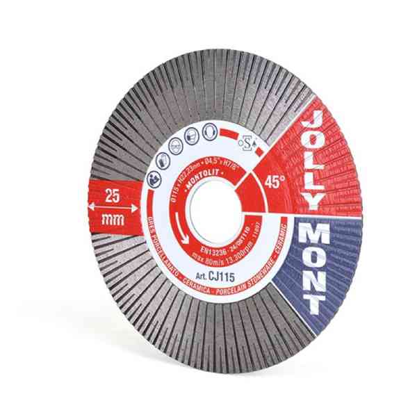 Montolit CJ115 disco diamantato 115 mm per piastrelle