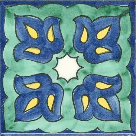 Ceramica Pinto Pennellato VP2151 piastrella maiolica smalto bianco mano