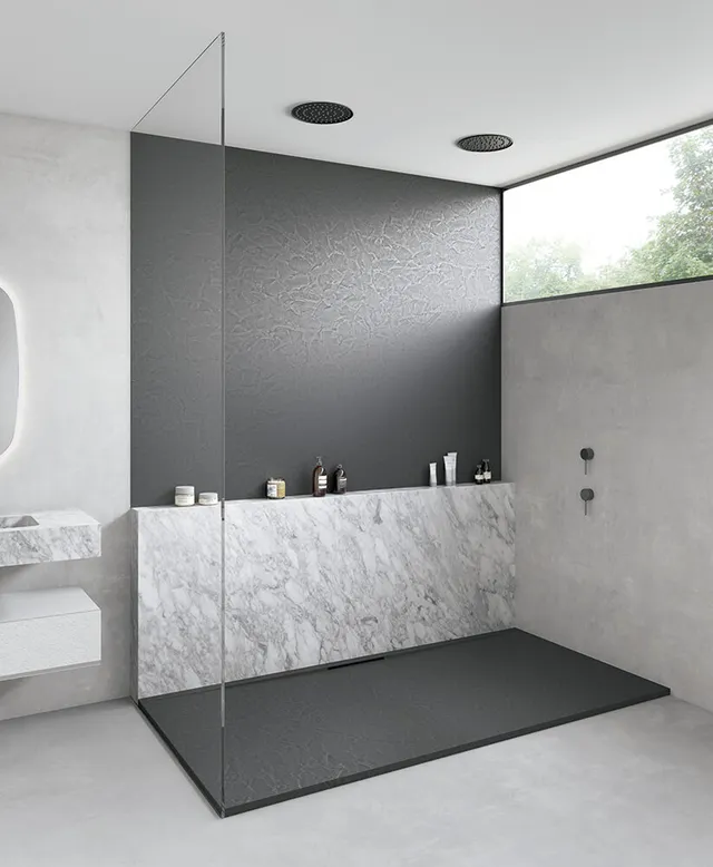 Viva Made Trace box doccia bagno con piatto