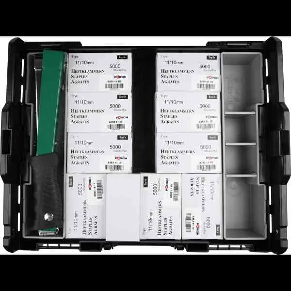 Förch Varobox Taker Tip11 Martello sparapunti con graffe