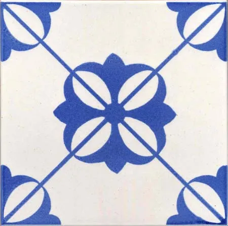 Ceramica Pinto Antico Vietri VP7642 piastrella maiolica stampata