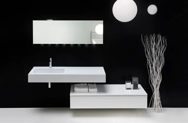 Viva Made Vela mobile bagno con lavabo interno