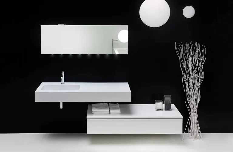 Viva Made Vela mobile bagno con lavabo interno