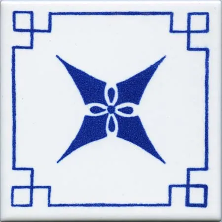 Ceramica Pinto Floreale VP4599 piastrella decoro mano