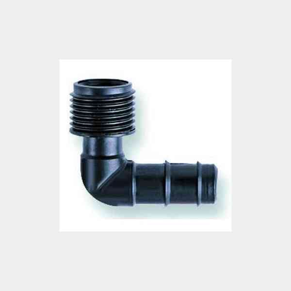 Claber 91082 gomito 90° raccordo filettato giardino