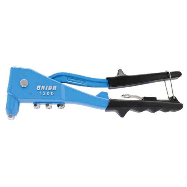 Unior 1300/6 rivettatrice manuale 4 teste fino 4,8 mm
