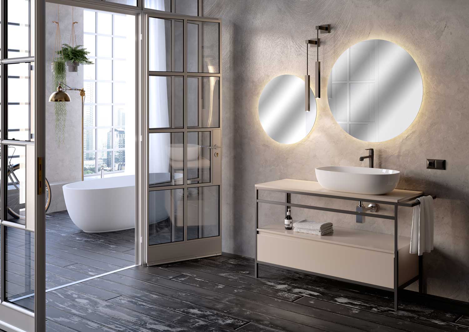 Viva Made Profilorga profilo arredo bagno finitura parete