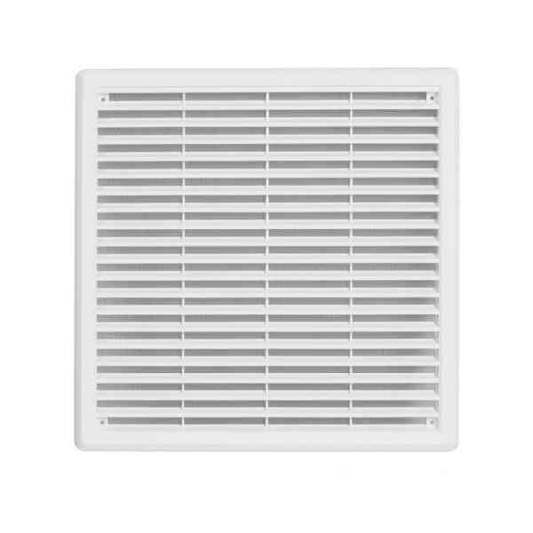 Haco VM 300x300 griglia ventilazione bianca con rete
