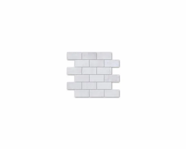 Roca Piezas Malla Mureto Blanco mosaico bianco