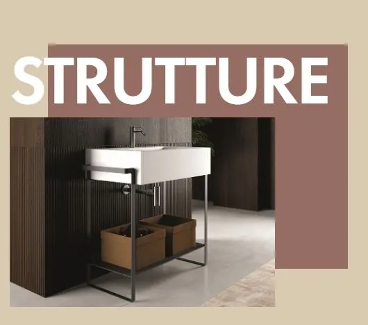 Viva Made Strutture mobile bagno struttura parete