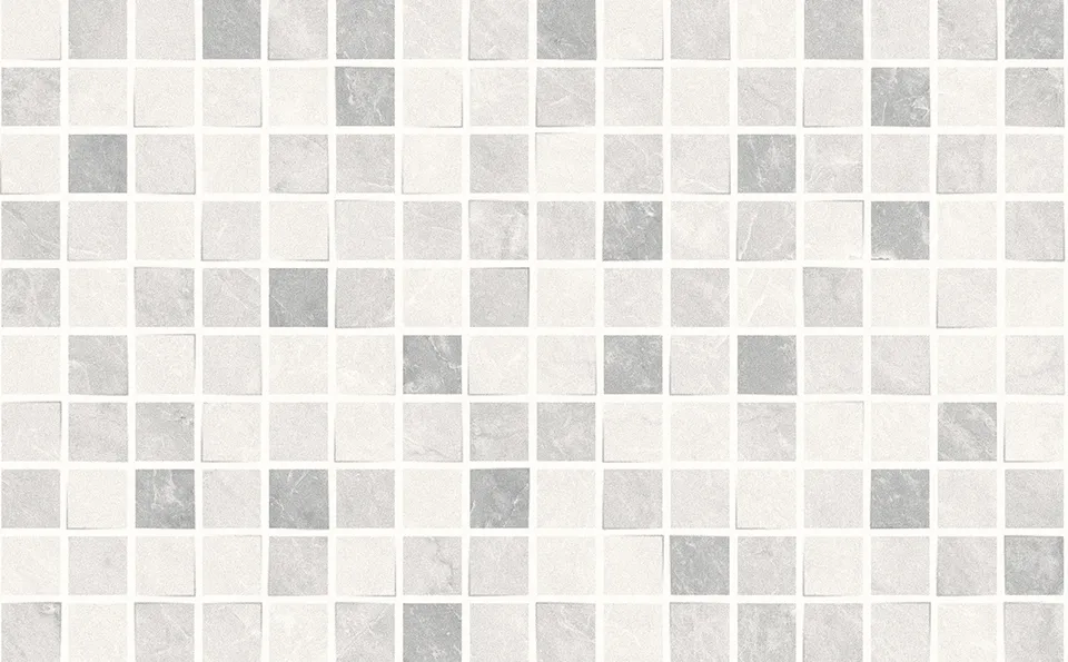 Recer Tresor Rivestimento 25x40 Decor Grey Brilho lucido