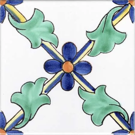 Ceramica Pinto Pennellato VP15818 piastrella 20x20 maiolica a mano
