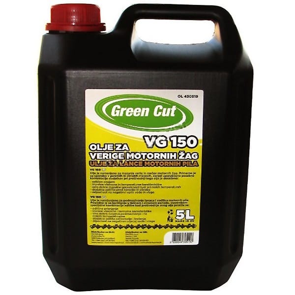 Green-Cut VG150 olio catena minerale 5 L motosega